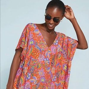 Floral Caftan Cover Up